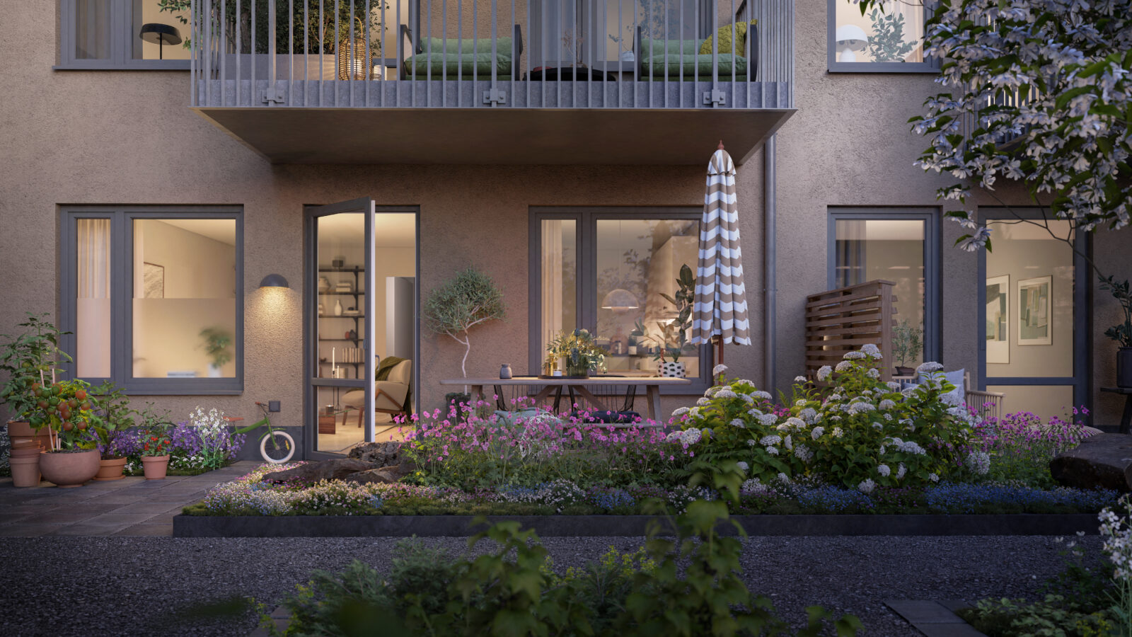 Uteplats brf Äventyret